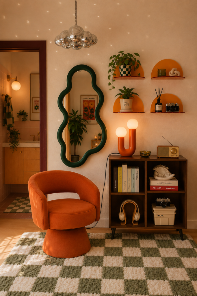Cozy Retro Apartment Decor